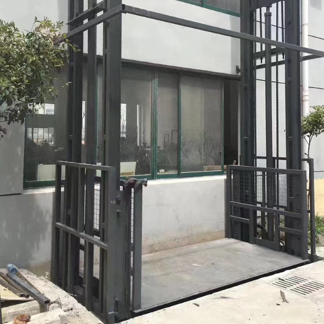 登封5吨室外升降货梯